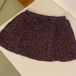 Floral Mini Skirt (fall/winter)